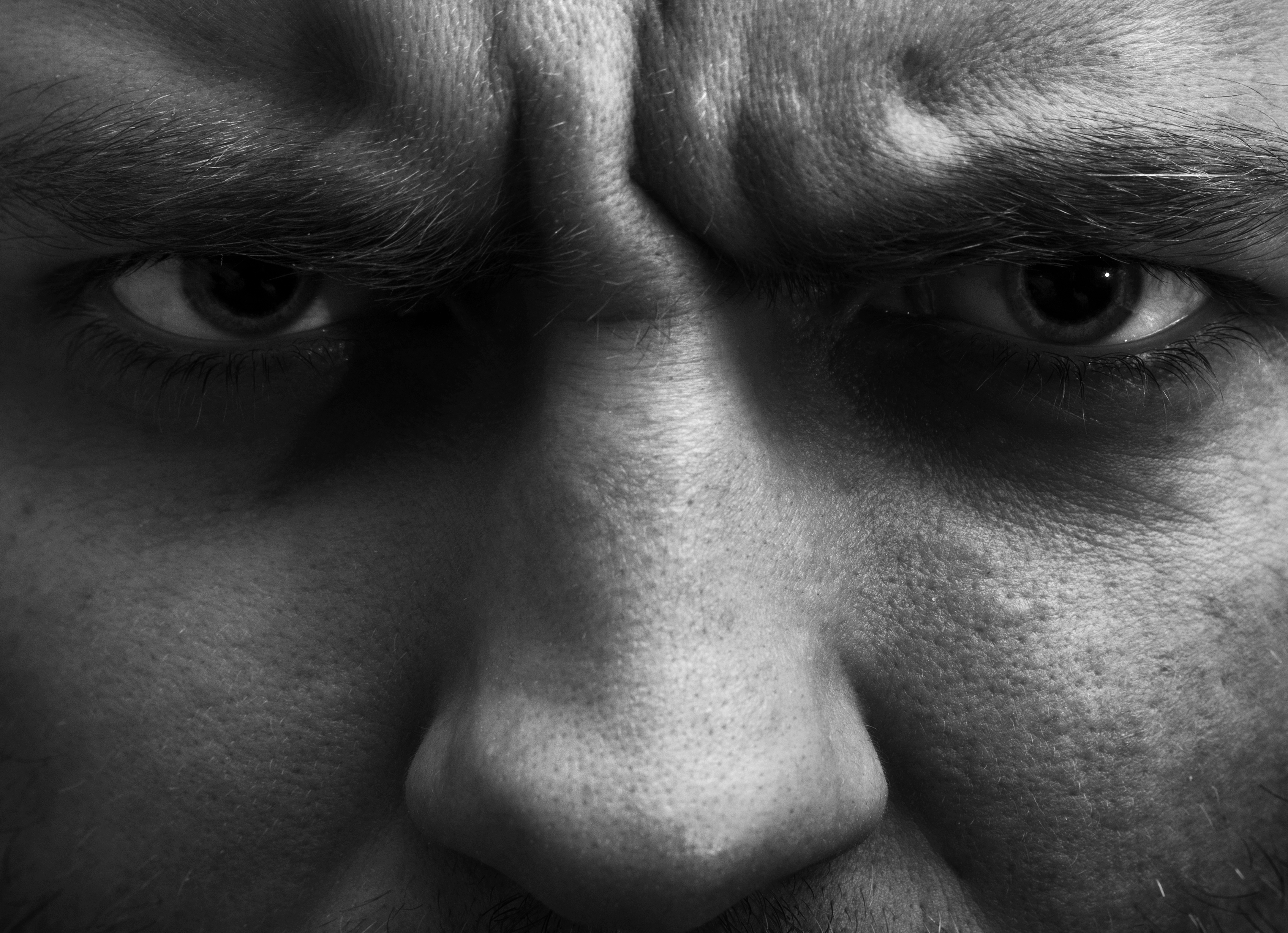 Angry man